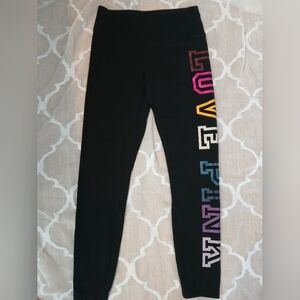 Victorias Secret Love Pink Highrise Leggings